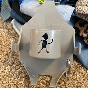 My dugout buddy … a dugout organizer for bat